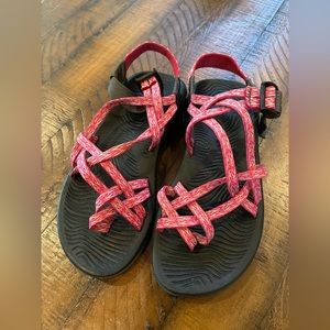 Pink Chaco Sandals Worn twice